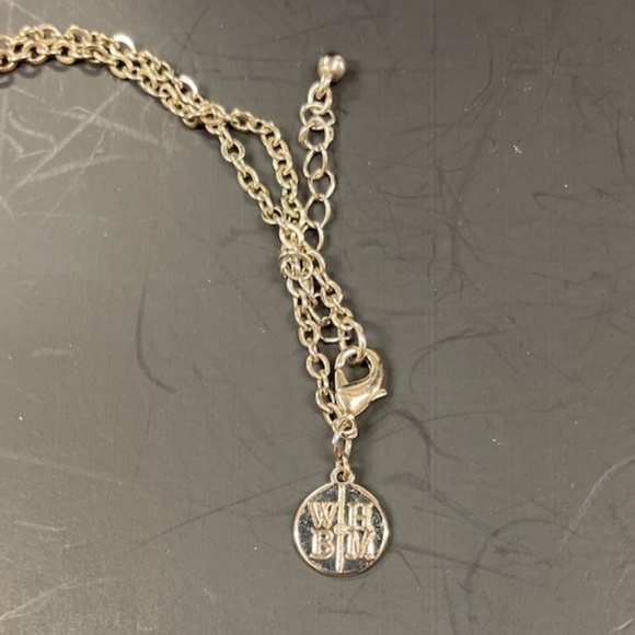 WHBM White House Black Market Mother of Pearl Pendant Vintage Necklace - Picture 6 of 6